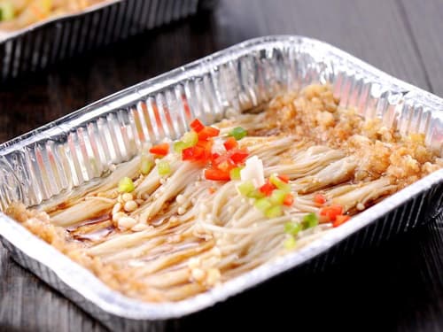 龙湖锡纸烤金针菇
